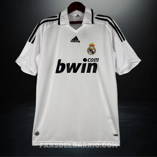 Camiseta Retro Real Madrid 2008/09 Local para Hombre