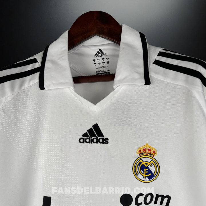 Camiseta Retro Real Madrid 2008/09 Local para Hombre