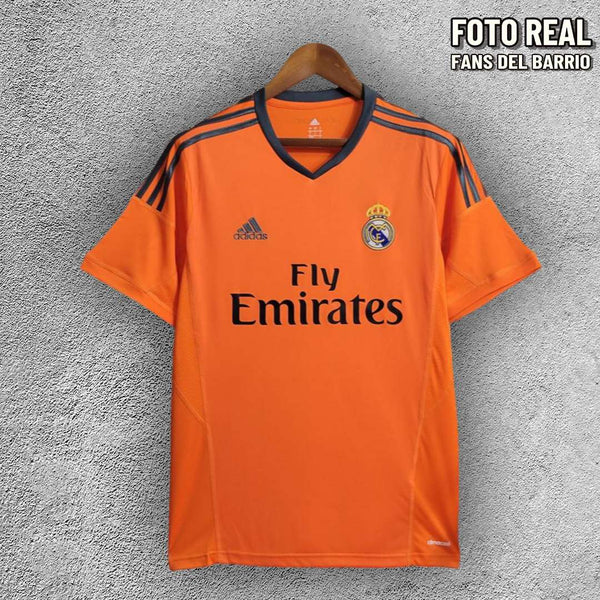 Real Madrid 2013-14 Alternativo Camiseta Retro de Hombre (Adidas)