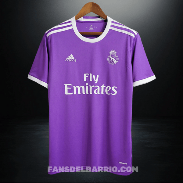 Camiseta Retro Real Madrid 2016/17 Visita para Hombre
