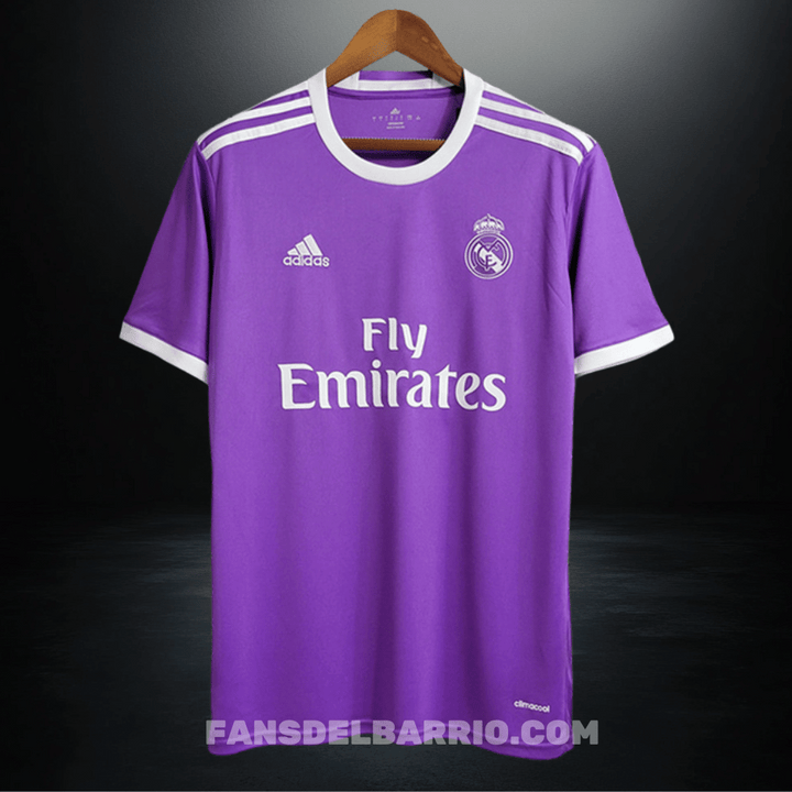 Camiseta Retro Real Madrid 2016/17 Visita para Hombre