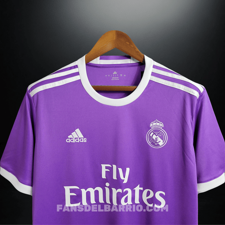 Camiseta Retro Real Madrid 2016/17 Visita para Hombre