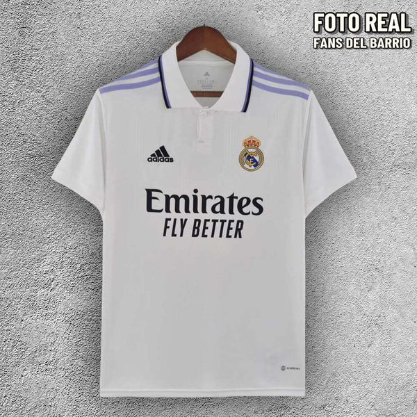 Real Madrid 2022-23 Local Camiseta Fan de Hombre (Adidas)