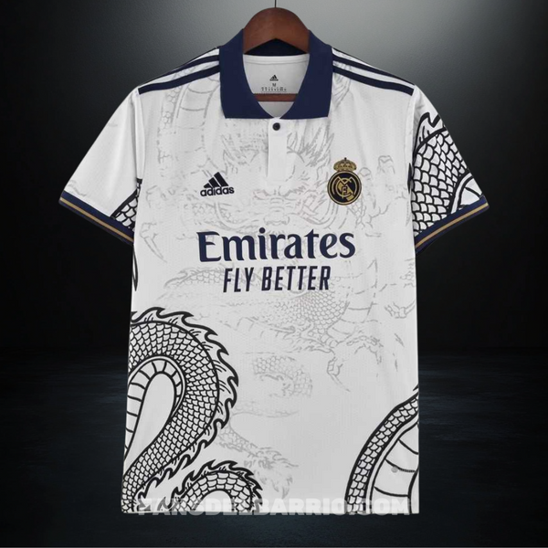 Camiseta Fan Real Madrid 2022/23 Special Edition White Dragon para Hombre