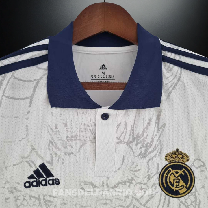 Camiseta Fan Real Madrid 2022/23 Special Edition White Dragon para Hombre