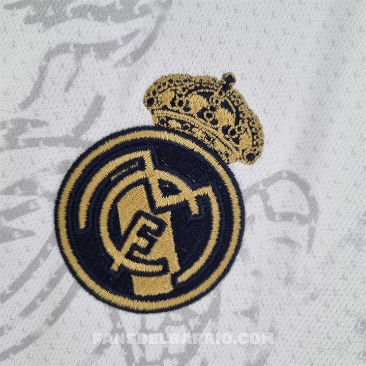 Camiseta Fan Real Madrid 2022/23 Special Edition White Dragon para Hombre