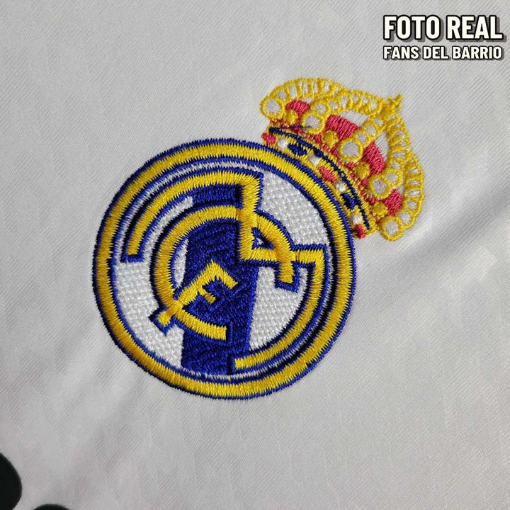 Real Madrid 2024-25 Local Camiseta Manga Larga Fan de Hombre (Adidas)