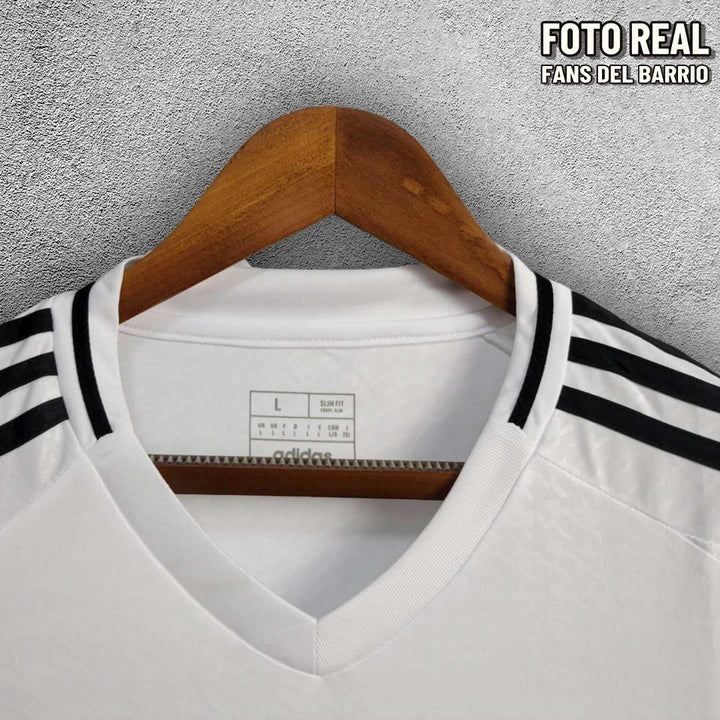 Real Madrid 2024-25 Local Camiseta Manga Larga Fan de Hombre (Adidas)