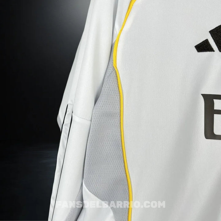 Camiseta Manga Larga Fan Real Madrid 2025/26 Local para Hombre