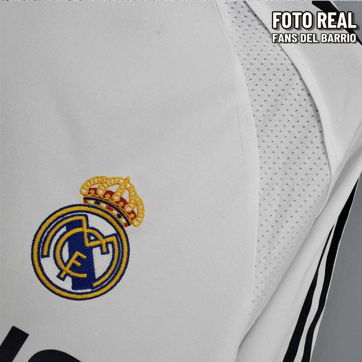 Real Madrid Local 2005/06 Camiseta Retro de Hombre (Adidas)