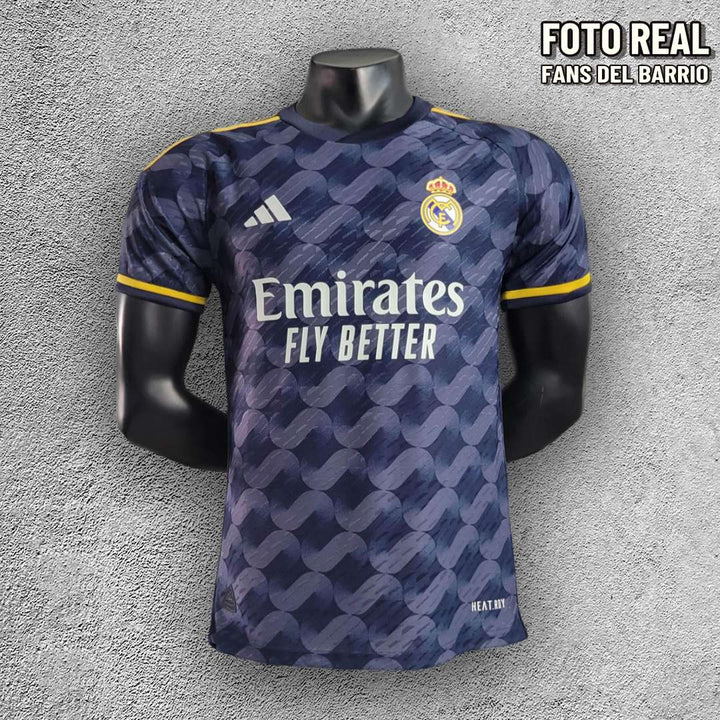 Real Madrid Visita 2023/24 Camiseta Player de Hombre (Adidas)