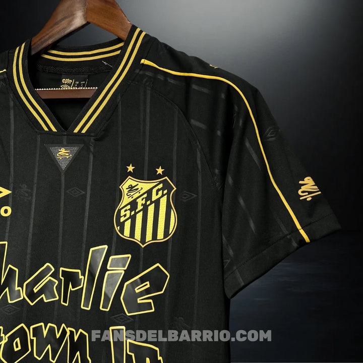 Camiseta Fan Santos F.C. 2024 Edición Charlie Brown Jr para Hombre