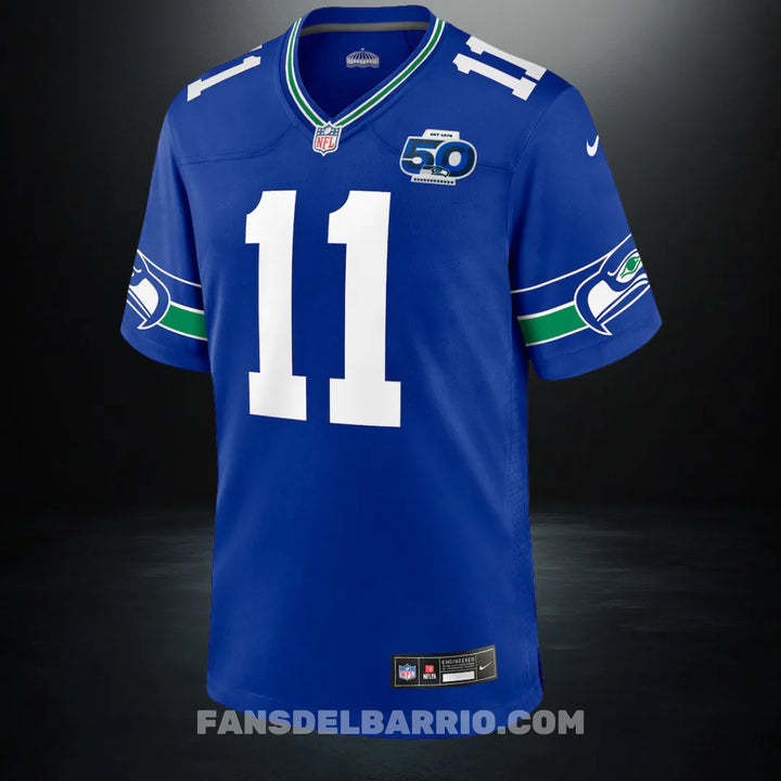 Camiseta NFL Seattle Seahawks 2025 Throwback para Hombre