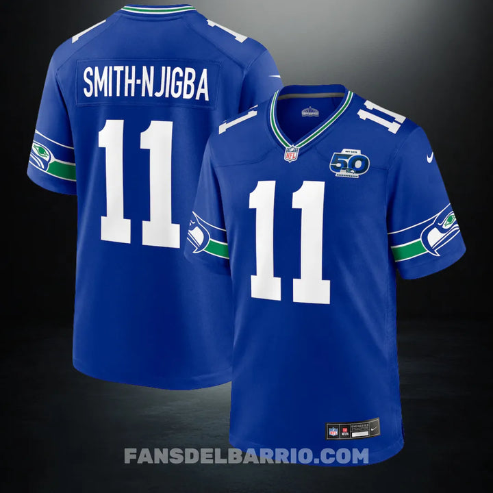 Camiseta NFL Seattle Seahawks 2025 Throwback para Hombre