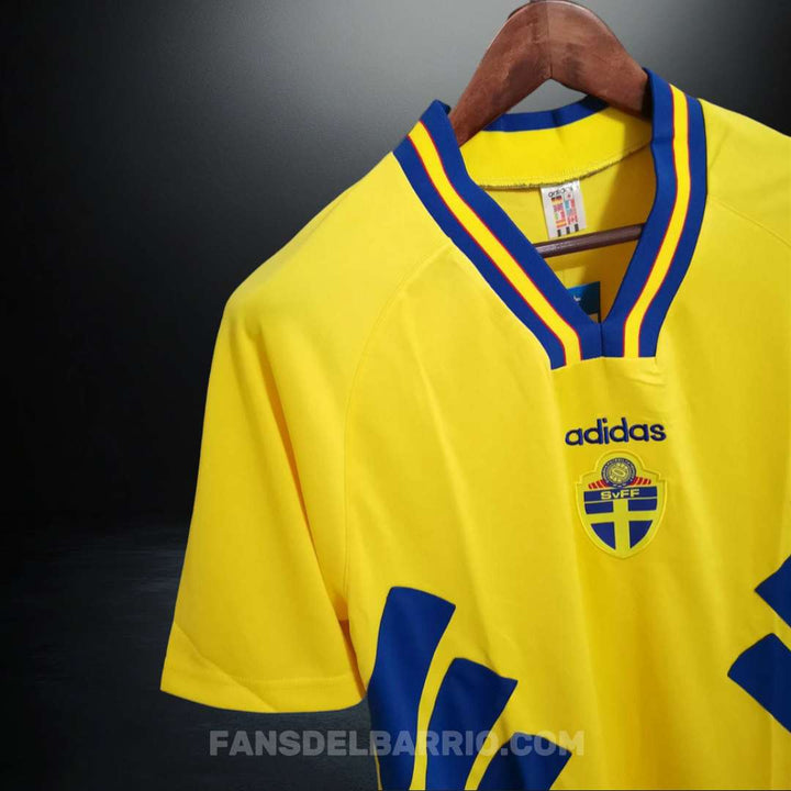 Camiseta Retro Selección de Suecia 1994 Local para Hombre