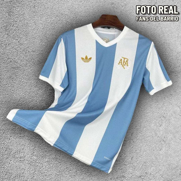 Camiseta Fan Seleccion de Argentina Edicion Especial 50 Aniversario 2024 Local de Hombre (Adidas)