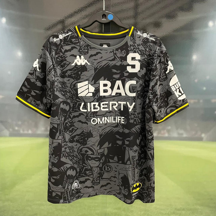 Camiseta Fan Deportivo Saprissa 2025/26 Edición Batman Alternativo para Hombre Costa Rica